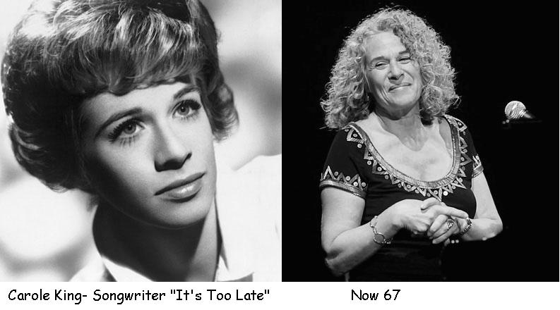Carole King (Songwriter 'It's Too Late')